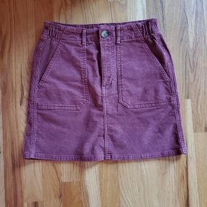 Perfect fall corduroy mini